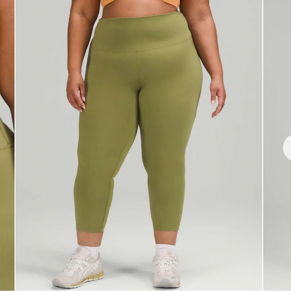EUC Lululemon Bronze Green Set. Size 6 - Picture 10 of 11
